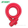 Cable Lock PVC 4 Feet Bike Bicycle Cable Lock with bracket Manufactory